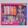 Păpușă fashion de 28 cm cu 14 rochițe