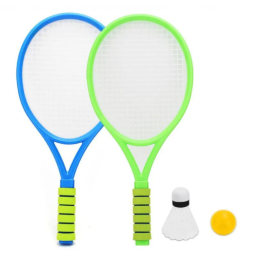 Set Rachete Badminton cu Minge și Fluturaș