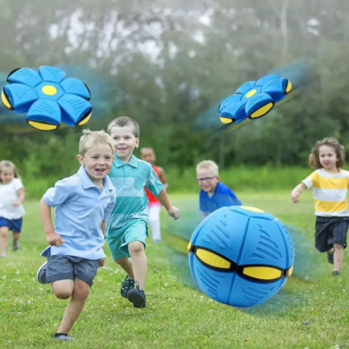 Aruncă și Prinde! Mingea Care Se Transformă În Frisbee (culoare aleatorie)