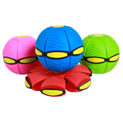 Aruncă și Prinde! Mingea Care Se Transformă În Frisbee (culoare aleatorie)