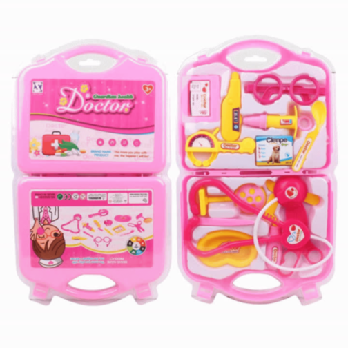Set Doctor 15 Piese cu Geantă și Accesorii (culoare aleatorie)