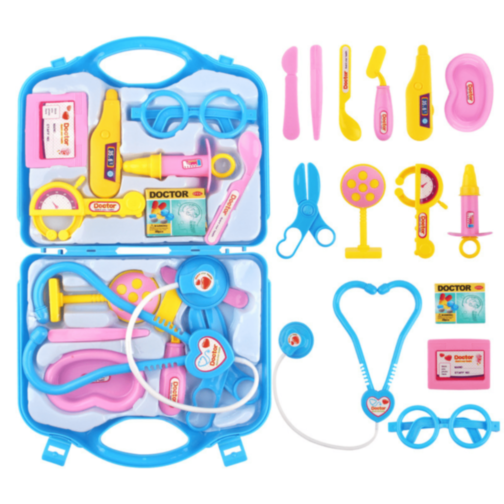 Set Doctor 15 Piese cu Geantă și Accesorii (culoare aleatorie)