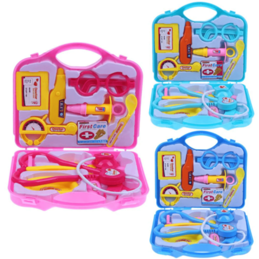 Set Doctor 15 Piese cu Geantă și Accesorii (culoare aleatorie)