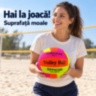 Minge de volei soft touch nr. 5 colorată