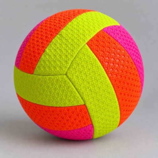 Minge de volei soft touch nr. 5 colorată