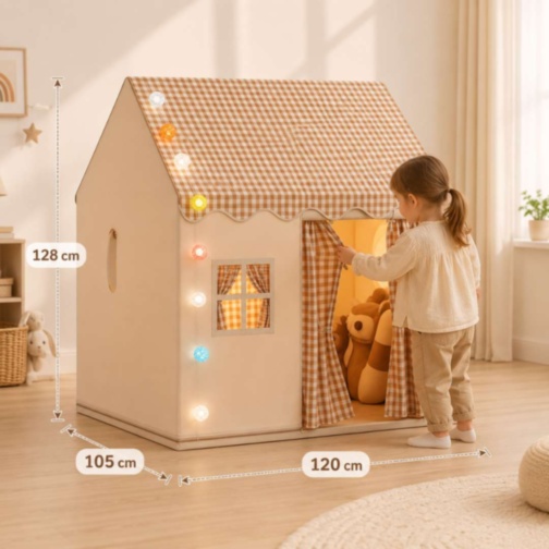 Căsuță Cort Montessori pentru Copii cu Design Cozy