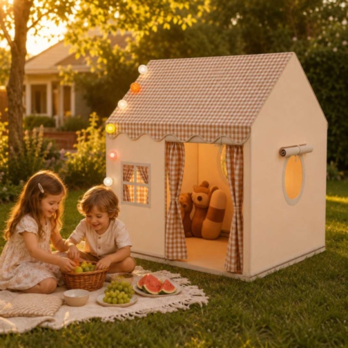 Căsuță Cort Montessori pentru Copii cu Design Cozy