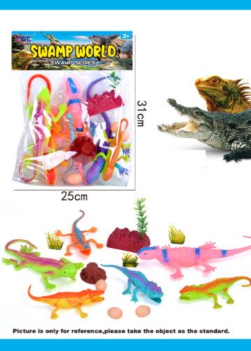 Set 6 Figurine Reptile