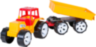 Tractor cu Remorcă, 63cm  