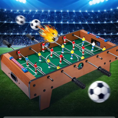 Masă de Fotbal de Jucărie cu Scor Manual – Dimensiune Compactă pentru Copii