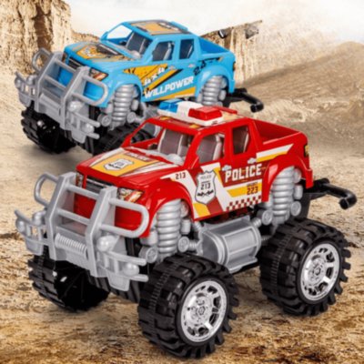Mașină Off-Road cu Inerție Poliție și Curse (culoare aleatorie) | image