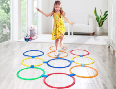 Set Inele Sportive Colorate pentru Joc și Agilitate | image
