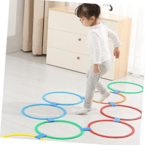 Set Inele Sportive Colorate pentru Joc și Agilitate