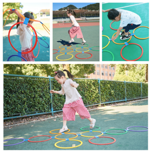 Set Inele Sportive Colorate pentru Joc și Agilitate