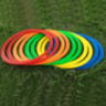 Set Inele Sportive Colorate pentru Joc și Agilitate