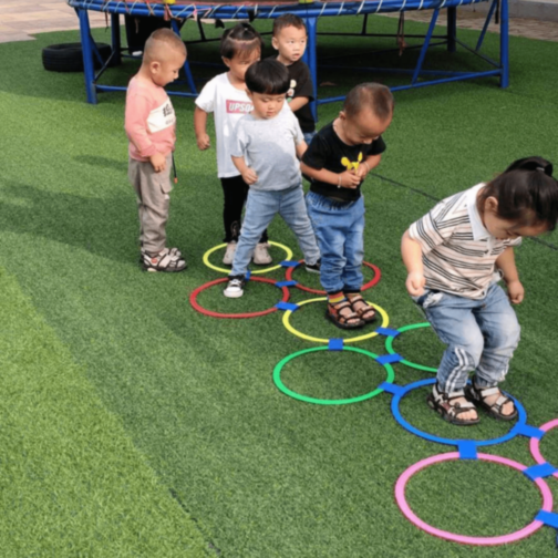 Set Inele Sportive Colorate pentru Joc și Agilitate