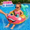 Colac Gonflabil pentru Copii cu Suport pentru Picioare
