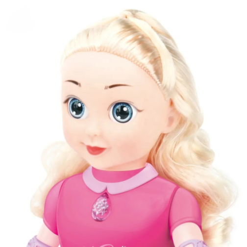 Păpușă Interactivă pe Role cu Lumină și Muzică (culoare aleatorie) 