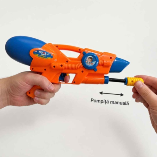 Pistol cu apă pentru copii cu pompă manuală