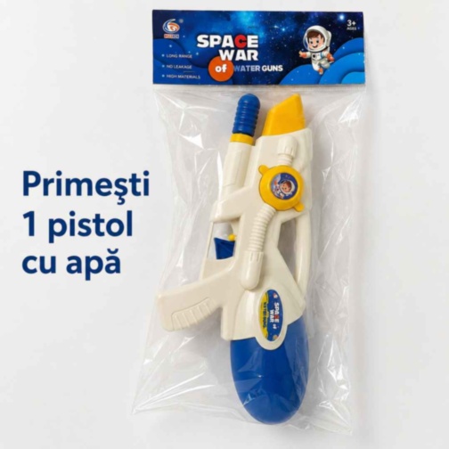 Pistol cu apă pentru copii cu pompă manuală