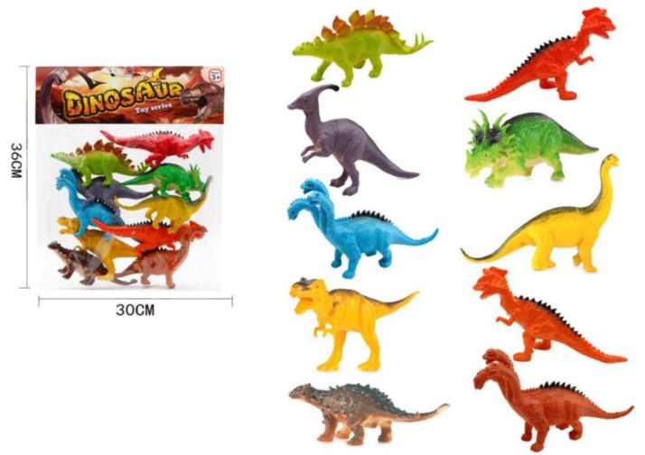 Mega Set 10 Dinozauri