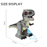 Dinozaur interactiv cu telecomandă, lumină și fum