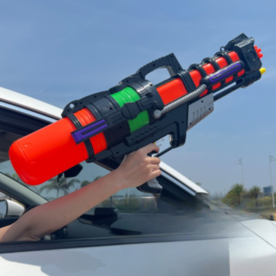 Pistol cu Apă de Dimensiuni Mari – Jet Puternic cu Presiune pentru Joacă în Aer Liber | image