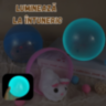 Iepuraș Interactiv în Bilă Luminoasă care Se Mișcă (culoare aleatorie)
