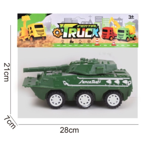 Tanc de Jucărie cu Inerție pentru Copii