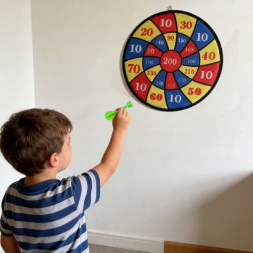 Țintă Dart cu Velcro pentru Copii 28 cm