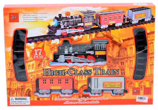 Tren Motorizat cu Sunete și Efecte Luminoase