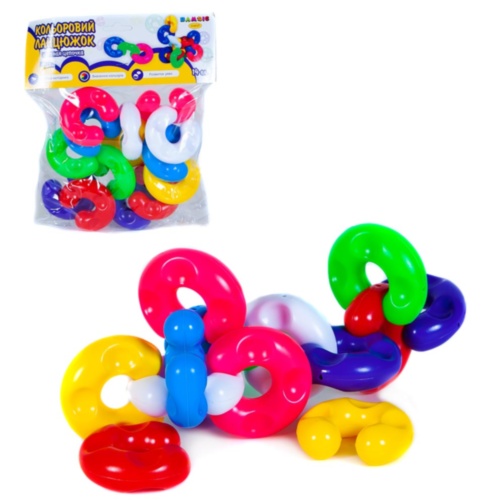 Puzzle cu Inele  Lănțișorul Colorat