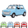1buc. Mașinuță Mini-Cooper Clasică cu Funcție de Împingere, Model 1/32