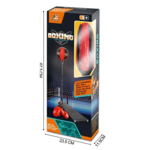 Set de box cu sac și mănuși pentru copii