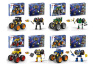 Set de Construcție 2-în-1 Vehicule Off-Road și Roboți Transformabili