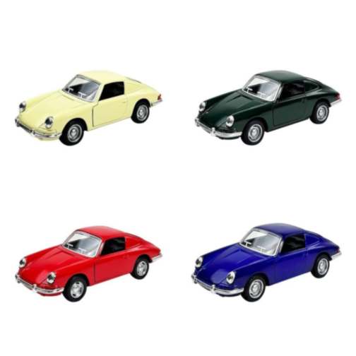 Mașină Porsche 911 Clasic Metal pentru Copii, 1:32 (model aleatoriu)