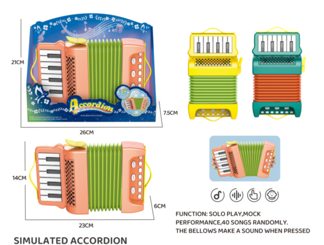 Acordeon cu Sunete Realiste
