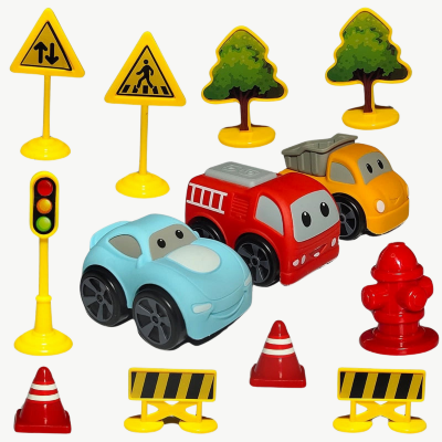 1buc. Mașinuță Mini Traffic cu Semafor – Diverse Modele | image