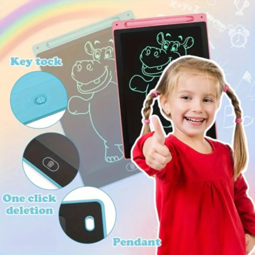 Tableta LCD pentru Scris și Desenat, 22cm (culoare aleatorie)