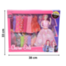 Păpușă Charm Girls cu Rochițe Fashion Set