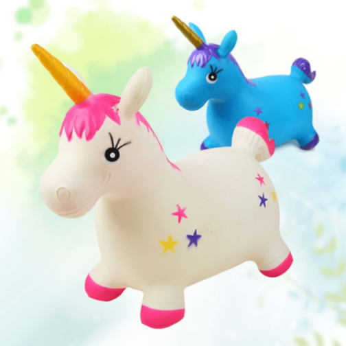 Unicorn Gonflabil cu Lumină și Sunet pentru Copii (culoare aleatorie) Unicorn Gonflabil cu Lumină și Sunet pentru Copii (culoare aleatorie)