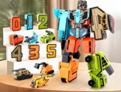 Robot Transformabil 5 în 1 Digital Cool Team  | image