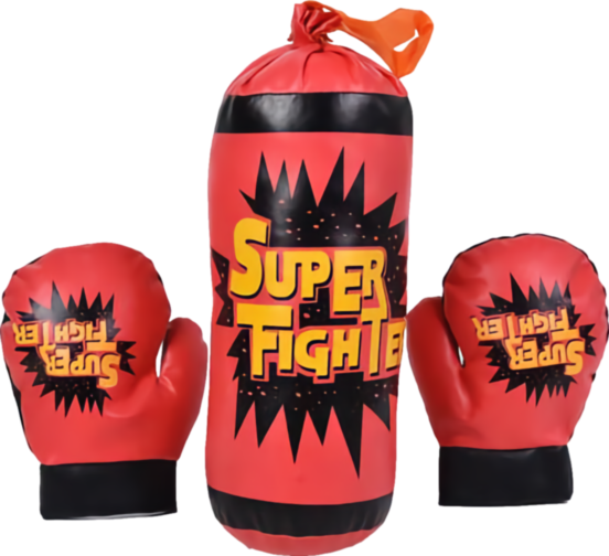 Sac de Box cu Mănuși, 33cm