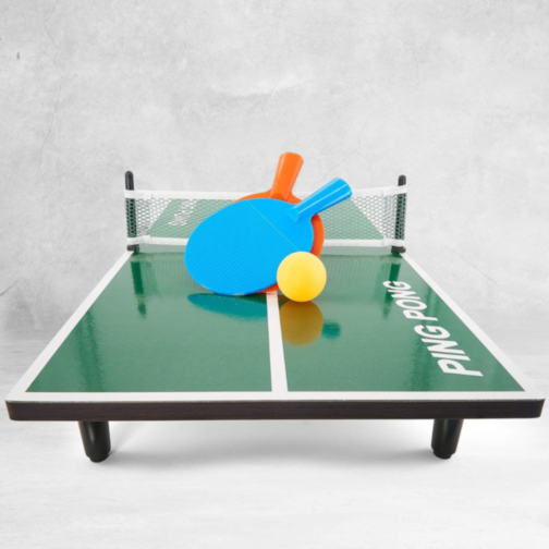 Set Mini Masă de Ping-Pong pentru Copii - Sport și Distracție