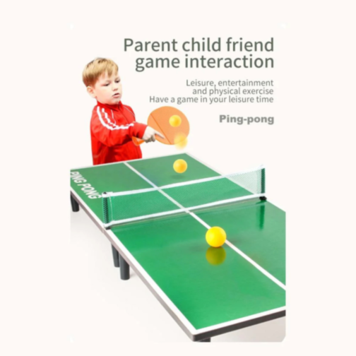 Set Mini Masă de Ping-Pong pentru Copii - Sport și Distracție