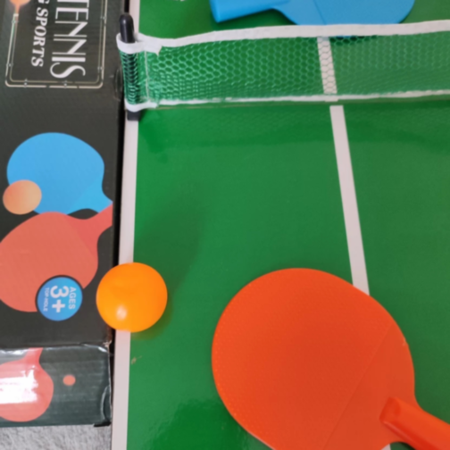 Set Mini Masă de Ping-Pong pentru Copii - Sport și Distracție