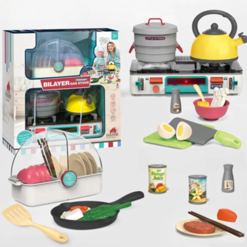 Set de Bucătărie cu Aragaz și Accesorii Realistice