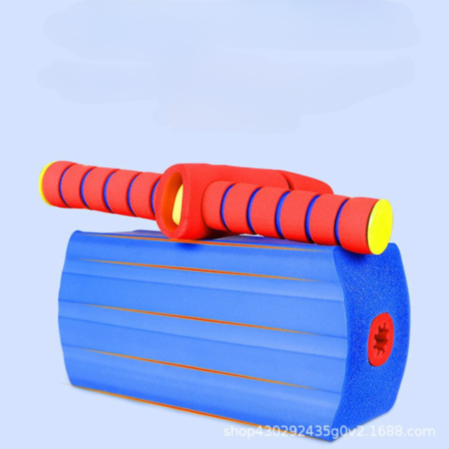 Jucărie Saltăreață Pogo Stick din Spumă cu Sunete Amuzante (culoare aleatorie)