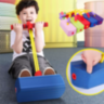 Jucărie Saltăreață Pogo Stick din Spumă cu Sunete Amuzante (culoare aleatorie)