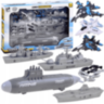 Set Nave Militare cu Submarin și Avioane